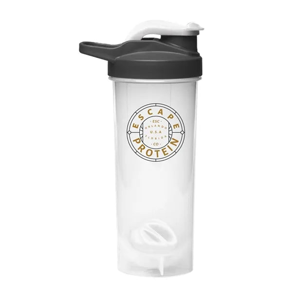 24 oz. Plastic Shaker (1 Color Imprint)