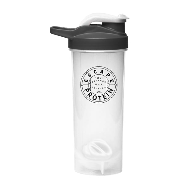 24 oz. Plastic Shaker (2 Color Imprint)