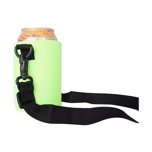 Neoprene Can With Strap Coolie