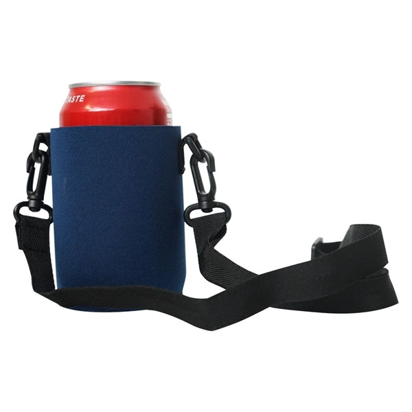Neoprene Can With Strap Coolie
