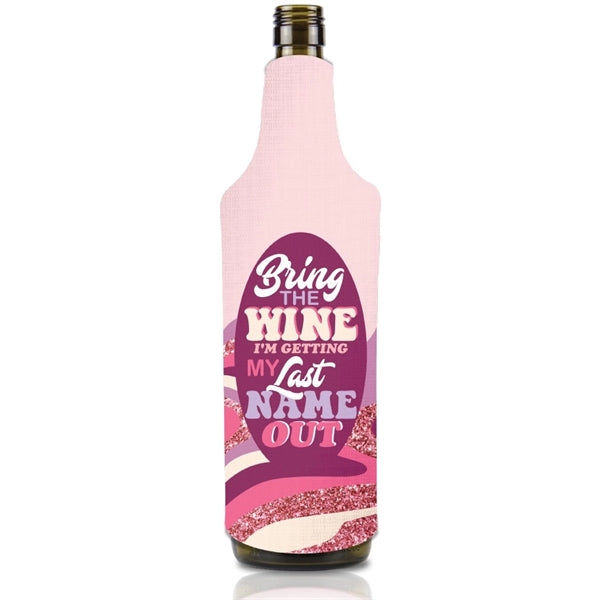 Full Color Wine Bottle Coolie