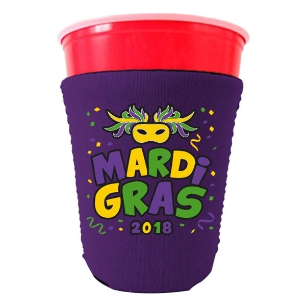 Full Color Neoprene Solo Cup With Botton Coolie