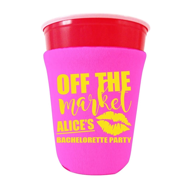 Full Color Solo Cup With Botton Coolie