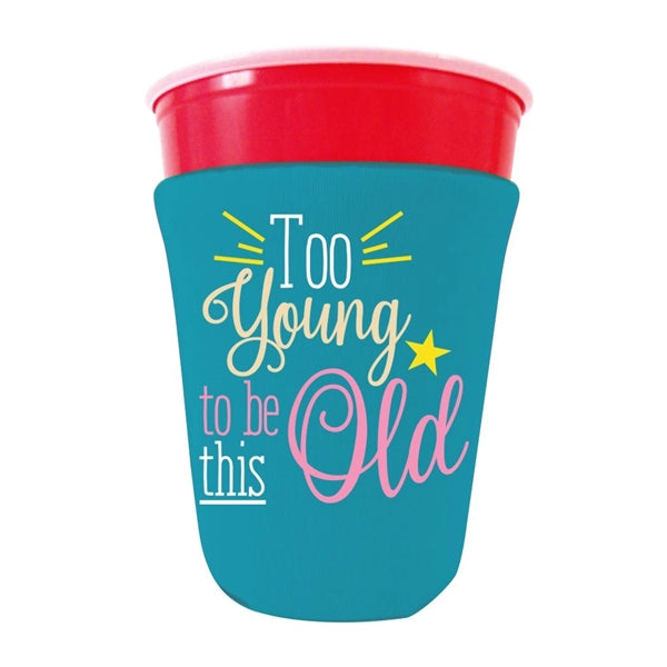 Full Color Solo Cup With Botton Coolie