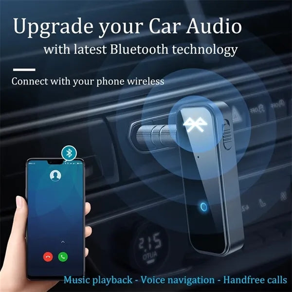 Bluetooth 5.0 Adapter 3.5mm Jack Aux Dongle