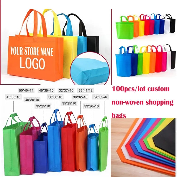 Waterproof ECO 80gsm Non Woven Grocery Bag