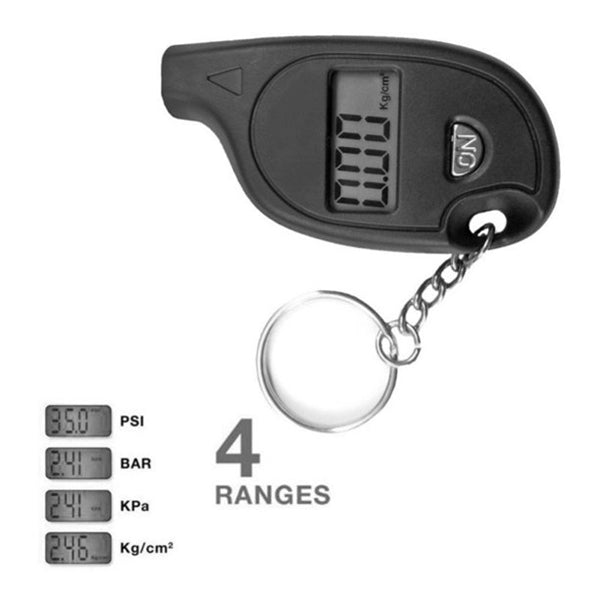 Keychain Type Tire Pressure Gauge