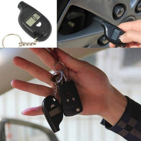 Keychain Type Tire Pressure Gauge