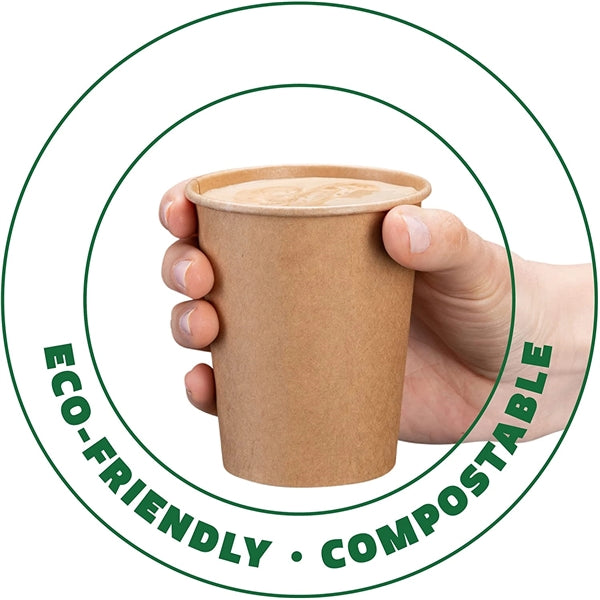 Kraft Paper Hot Coffee Beverage Cup