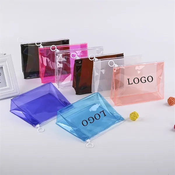 7.8''x5.9''x2'' PVC Makeup Tote Bag