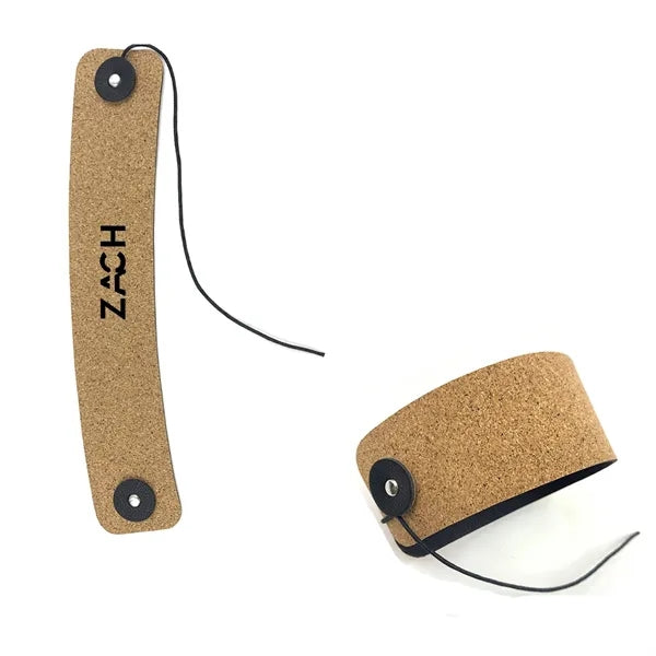 Raw Cork Leather Cup Sleeve