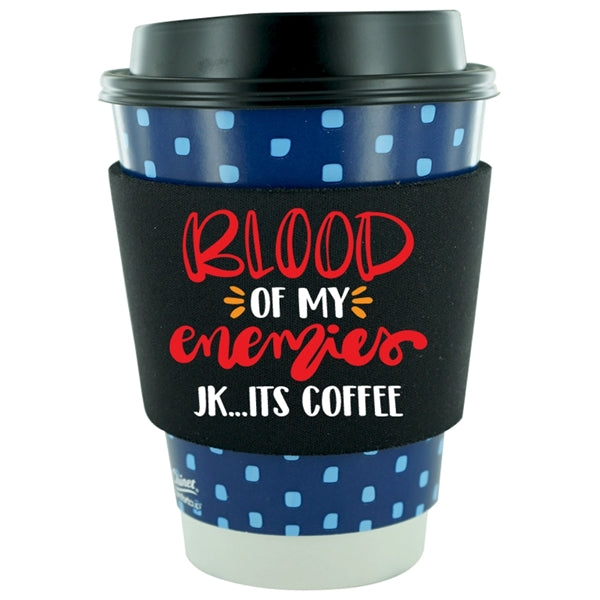 Full Color Small Coffe Sleeve Foam Coolie