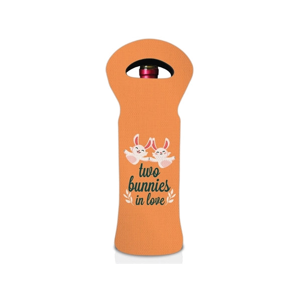 Full Color Neoprene Wine Tote Bag