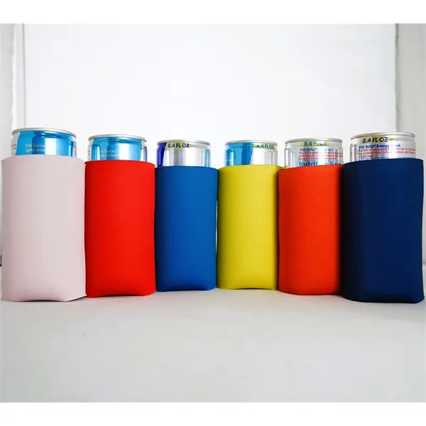 Full Color Foam 8oz Slim Can Coolie