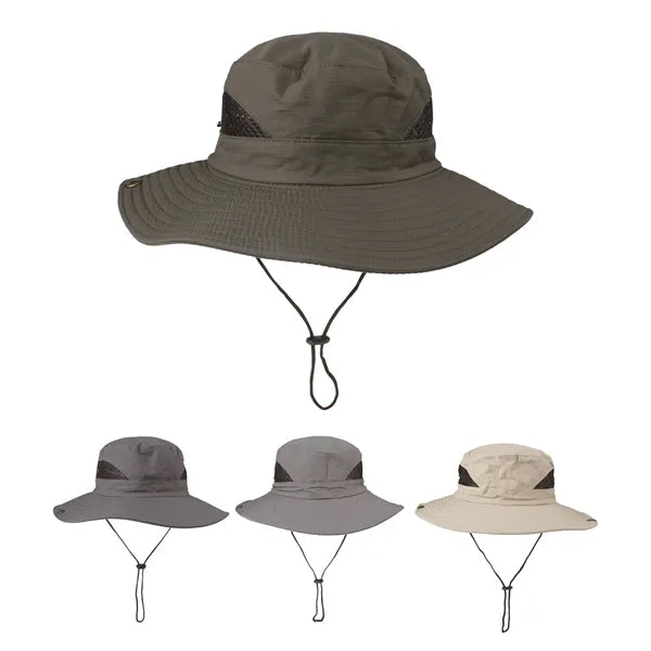 Outdoor Hiking Hat With Large Brim