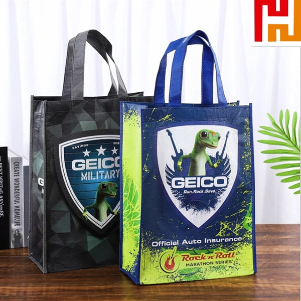 Recycled RPET Laminated Grocery Tote