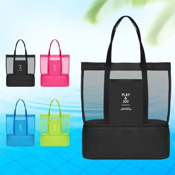 Nautical Insulated Beach Bag