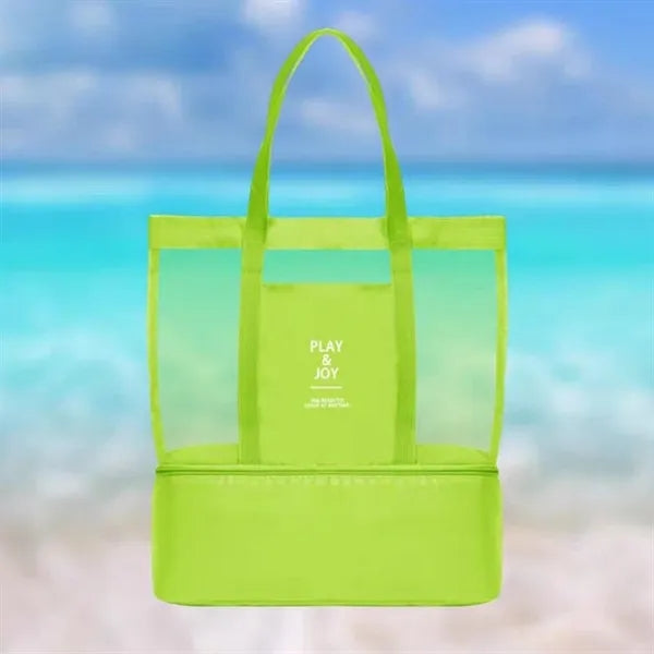 Nautical Insulated Beach Bag