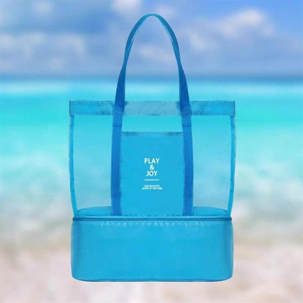 Nautical Insulated Beach Bag