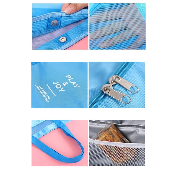 Nautical Insulated Beach Bag
