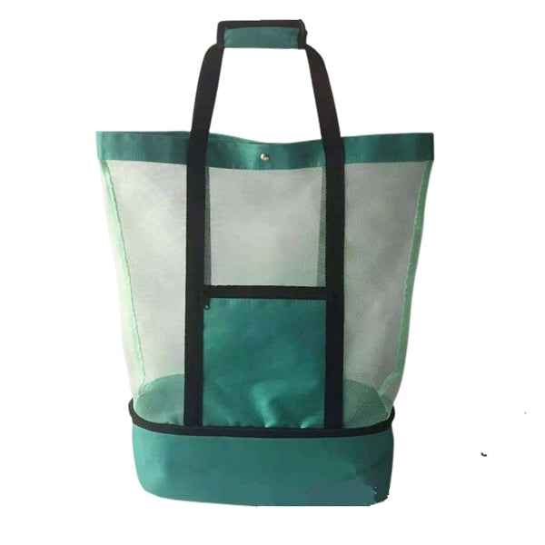 Beach Cooler bag With Mesh Tote