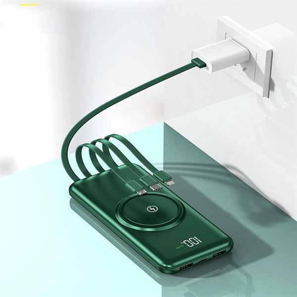 The New 20000 mAh Self Cable Charging Treasure