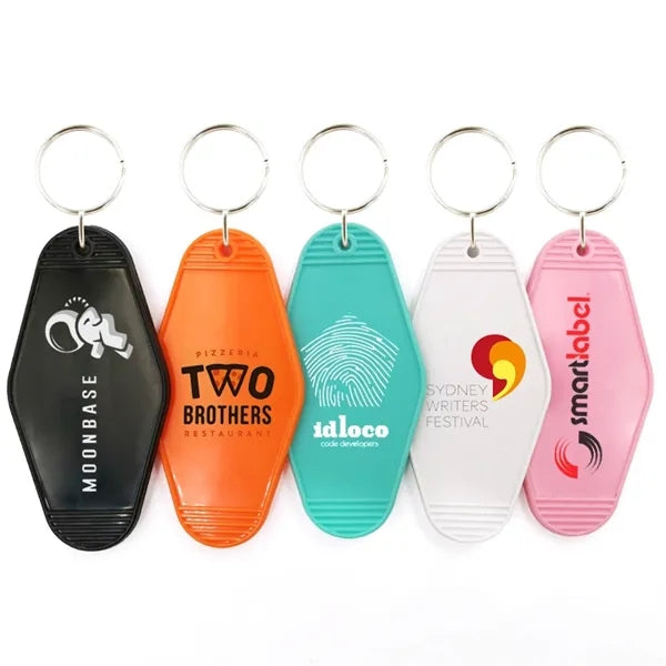 Vintage Retro Motel Key Chain