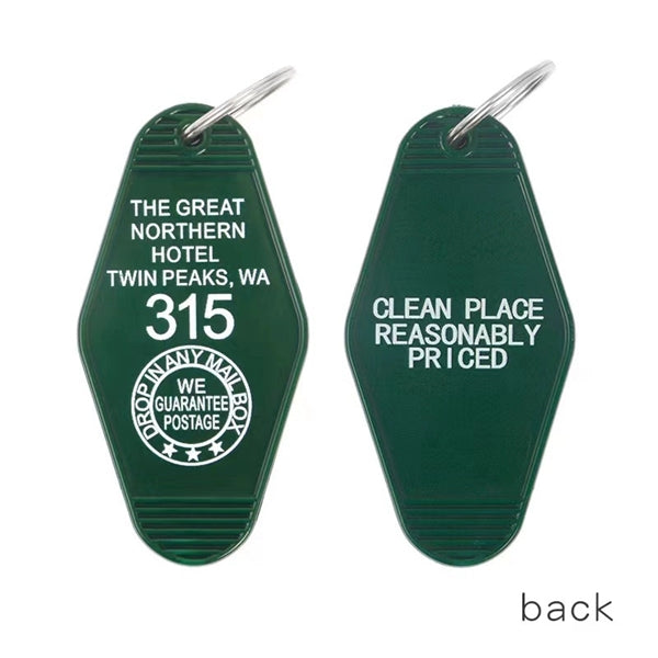 Vintage Retro Motel Key Chain
