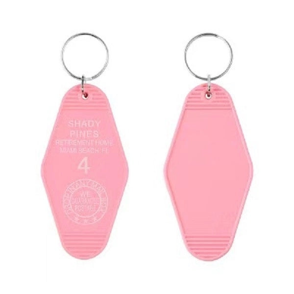 Vintage Retro Motel Key Chain