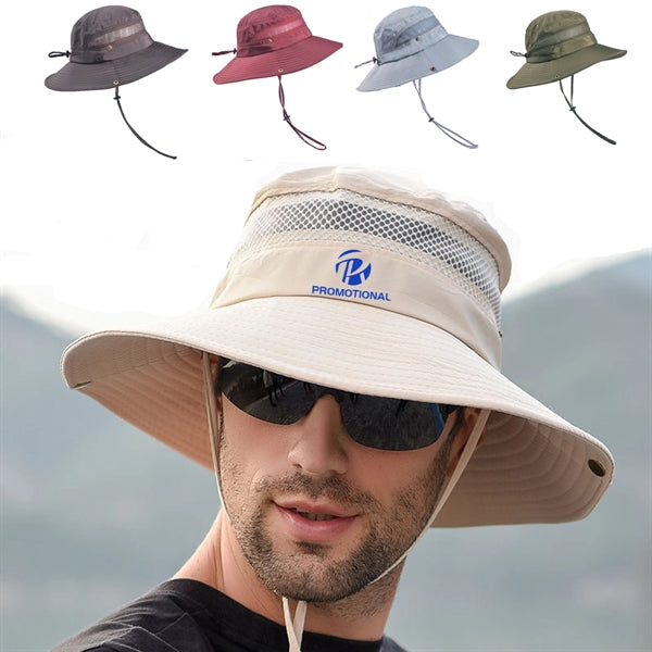Summer Men Outdoor Sun Hat