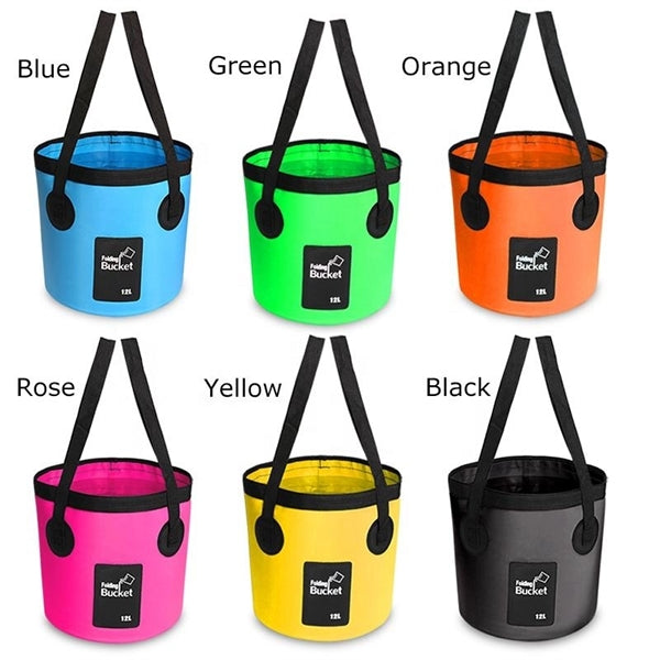 Portable Fishing Car Wash Water Outdoor Collapsible Bucket