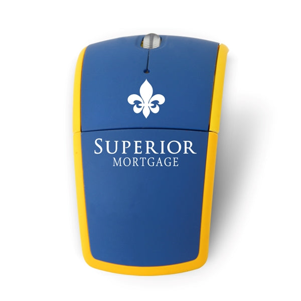 Rochdale Matte Wireless Folding Mouse