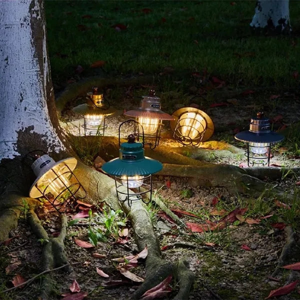Type-C Rechargeable Camping Lantern Tent Lamp Night Light