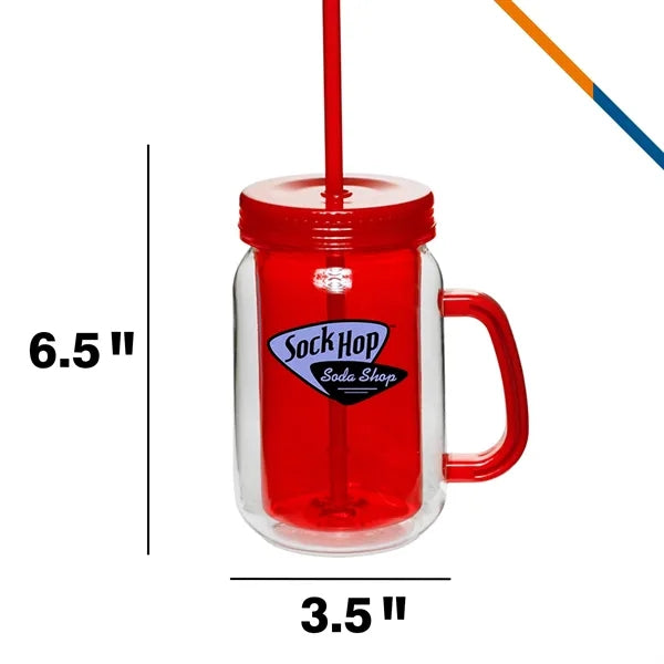 Impolia Mason Jar - 17 OZ.