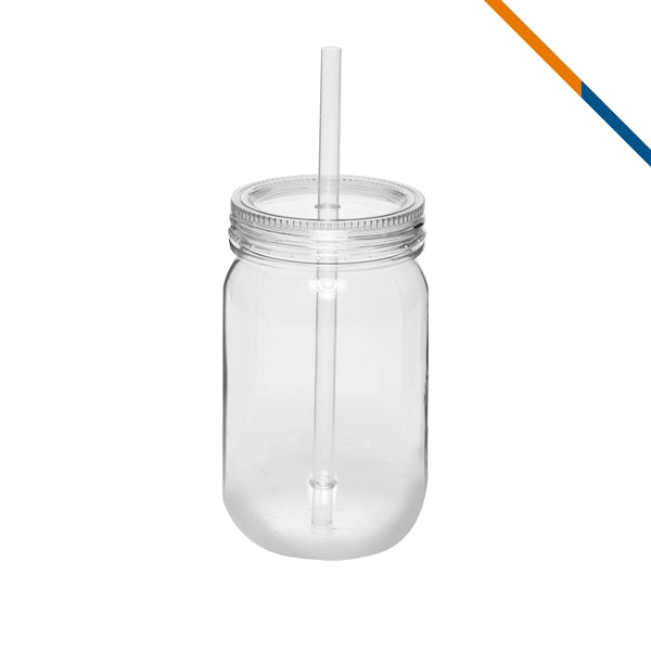 Omiber Plastic Mason Jar - 24 oz.