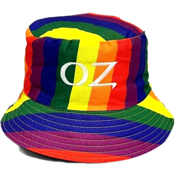 Embroidered Rainbow Bucket hat