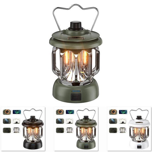 Type-C Rechargeable Tent Lamp Camping Lantern Night Light