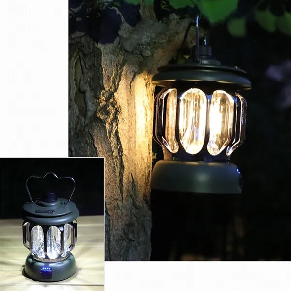 Type-C Rechargeable Tent Lamp Camping Lantern Night Light