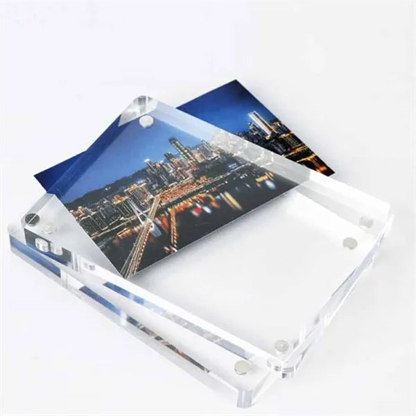 Magnetic Acrylic Picture Photo Frame 5x7"