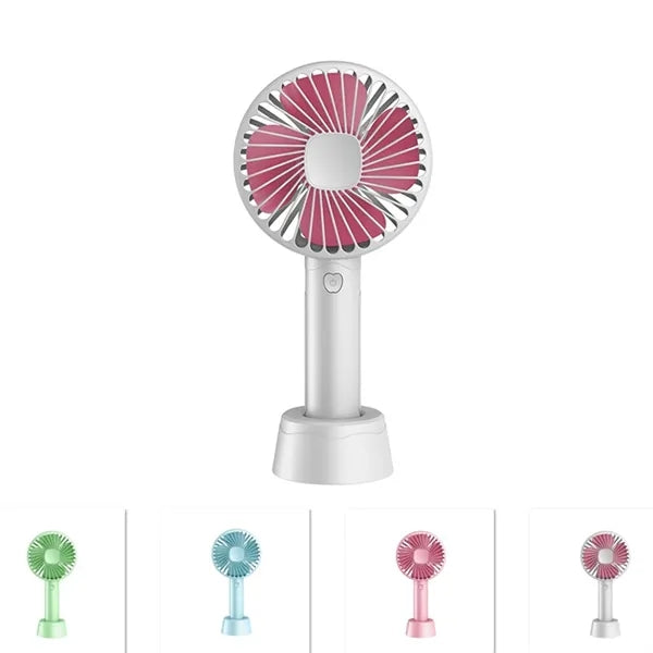 Quiet Mini Portable Handheld USB 3 Speeds Adjustable Fan