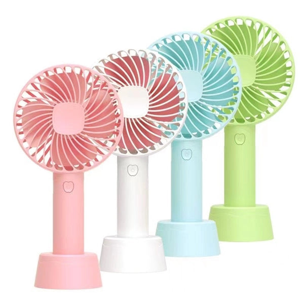 Quiet Mini Portable Handheld USB 3 Speeds Adjustable Fan