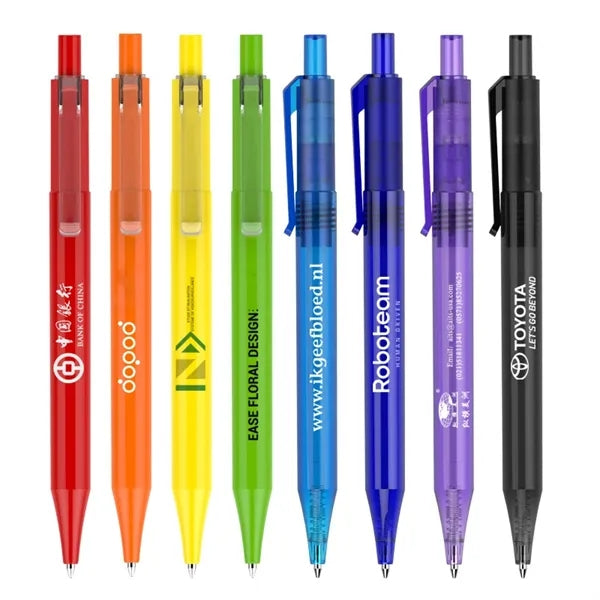 Multicolor Recycled Press Pen