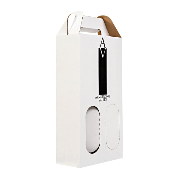 2-Bottle Cardboard Carrier