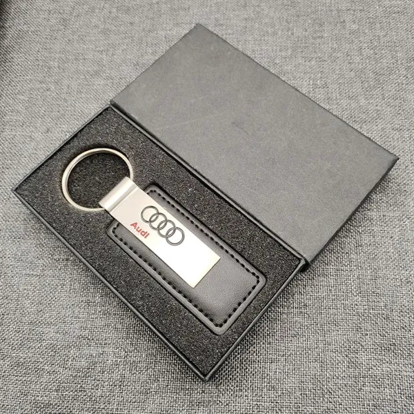 Pu Leather & Metal Key Chain