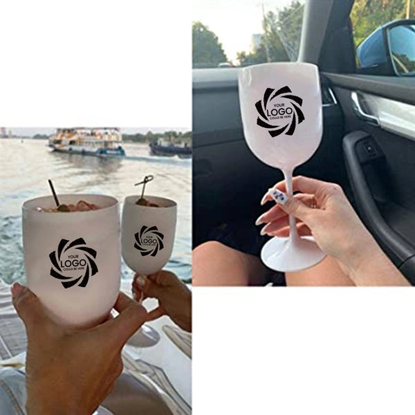Plastic wine cup