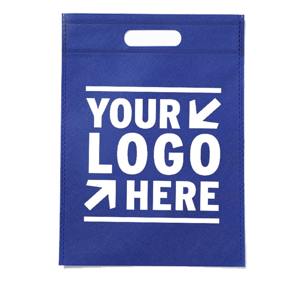 Advertising Die Cut Handle Trade Show Nonwoven Tote Bags