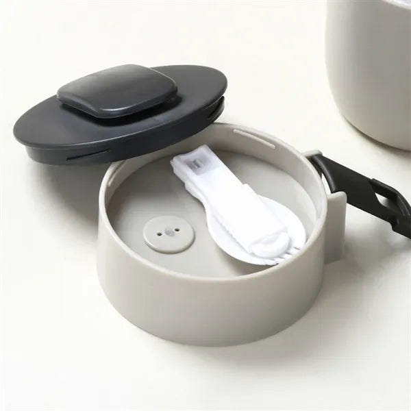 20oz Stainless Steel Bento Lunch Box Food Jar Cereal Cup