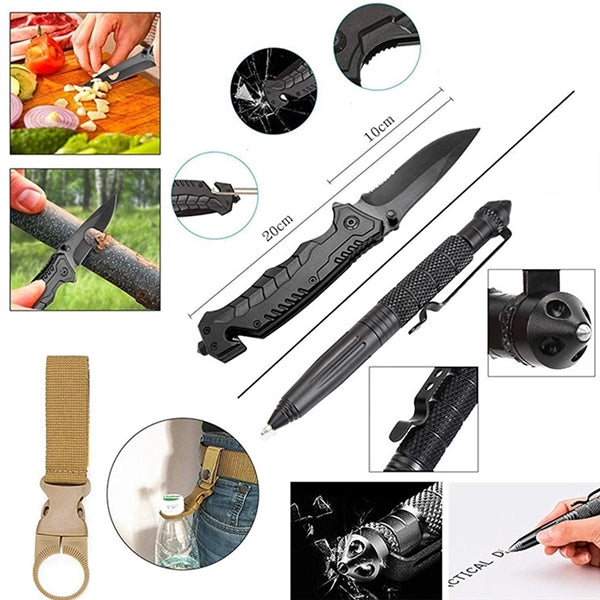 24 in 1 Outdoor Emergency Survival Gear Kits