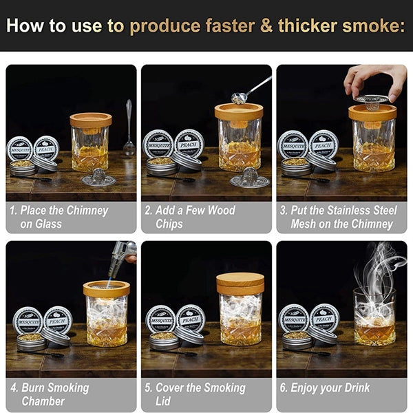 Smoker Kit with Torch for Cocktail