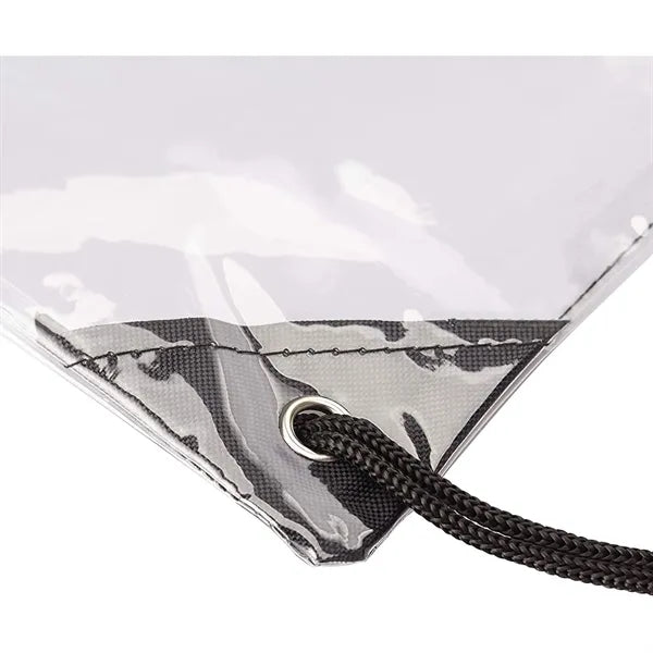 Clear Drawstring Bag
